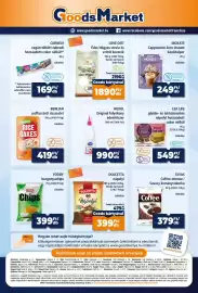Goods Market akciós újság Oldal 8: Dolcetta nápolyi €399,00, Cornexi vegán töltött zabrudi €169,00