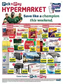 Pick n Pay Hypermarket catalogue Page 1: GOLDAIR 2-Slice Toaster €149,99, D'Lite Cooling Oil €120,00