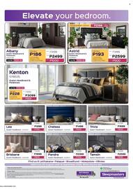 Sleepmasters catalogue Page 4: Brisbane Queen Headboard €1.899,00, Lea Queen Headboard €1.299,00