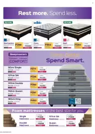 Sleepmasters catalogue Page 3: Zara 152cm Queen Bed Set €6.999,00, RESTONIC Bali 152cm Queen Bed Set €8.499,00