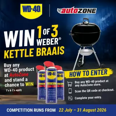 AutoZone (valid until 31-08)