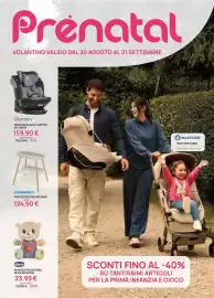 Volantino Prenatal Pagina 1: Giordani Seggiolino auto Jupiter €159,90, Fasciatoio Darling Sand €124,90