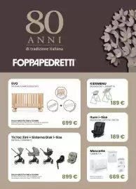 Volantino Prenatal Pagina 12: TicToc 3in1 + Sistema Disk i-Size €899,00, EVO sistema sonno evolutivo €699,00