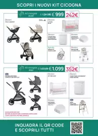 Volantino Prenatal Pagina 18: Chicco Trio Bellagio Gran Comfort con Kory Plus €60,00
