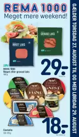 REMA 1000 tilbudsavis uge 35 Side 21: Rema 1000 roget eller gravad laks €29,00