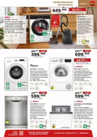 Catalogue Gitem page 3: BOSCH SÈCHE LINGE WQG1420DFR €699,90, BOSCH LAVE VAISSELLE SMS2HTI06E €599,90