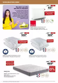 Catalogue Gitem page 6: Epoda OREILLER NYMPHEA €65,00, BULTEX COUETTE DUO TEMPEREÉ €100,00