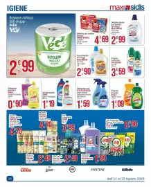 Volantino Maxi Sidis Pagina 15: Detergente casa Felcé Azzurra €1,59, Ammorbidente Mon Amour €2,90
