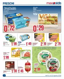 Volantino Maxi Sidis Pagina 3: Prosciutto cotto Granterre €2,19, Prosciutto crudo Granterre stagionato €2,79