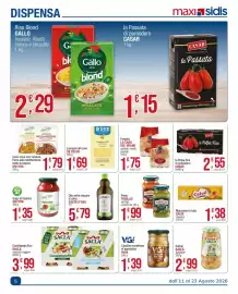 Volantino Maxi Sidis Pagina 5: Fregola La Casa del Grano €1,75, Pesto Tigullio €1,99