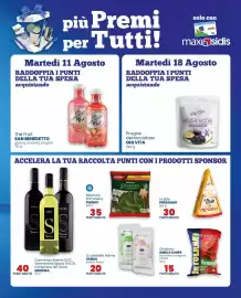 Volantino Maxi Sidis Pagina 9: Ortolana AMICA CHIPS pomodoro e origano, carota €15,00, Bietoline Primavera Findus €3,50