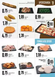 Volantino PRO7 Supermercati Pagina 10: Medaglioni di merluzzo €0,65, Filoncino integrale €1,39