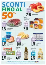 Volantino PRO7 Supermercati Pagina 2: Galbanino classico/affumicato €2,69, AIA AEQUILIBRIUM petto di tacchino arrosto €1,17