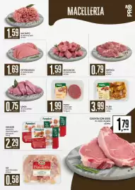 Volantino PRO7 Supermercati Pagina 9: Costata con osso di vitello da latte €1,79, Amadori polpette classiche €2,29