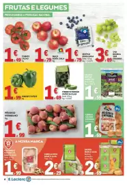 Folheto E.Leclerc Página 4: Pimento padrão patrícia pilar €1,69, Salada antiox florette €1,59