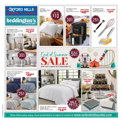 Beddington's flyer (valid until 15-09)