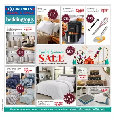 Oxford Mills flyer