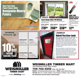 Timber Mart flyer Page 8