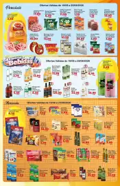 Catálogo Chama Supermercados semana 34 Página 3: Vodka smirnoff €34,99, Gin seagers €38,99