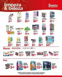 Catálogo Santo Supermercados semana 34 Página 11: Sabão em pó tixan ypê €11,90, Fralda MamyPoko Calça Super Proteção €44,99
