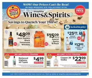 ShopRite flyer Page 1