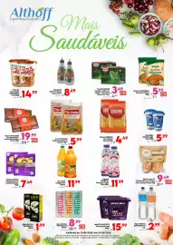 Encarte Althoff Supermercados Página 5: Pão Francês Di Mangiare Sem Glúten €9,49, Arroz tio joao integral saquinhos €5,99