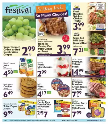 Festival Foods (valid until 25-08)