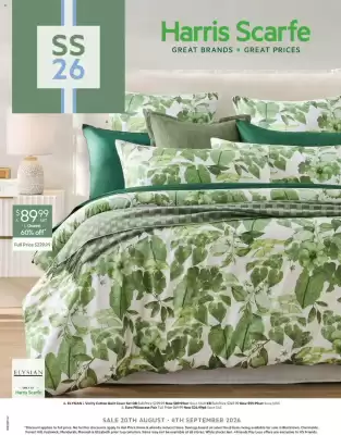 Harris Scarfe catalogue (valid until 6-09)