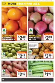 Supa Valu catalogue week 34 Page 11: Australian Brushed Potatoes €3,99, Australian Gold Sweet Potatoes €2,49