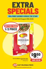 Supa Valu catalogue week 34 Page 2: Sunrice Medium Grain Rice €9,50