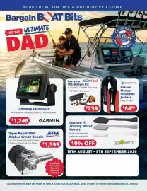 Bargain Boat Bits catalogue Page 1: Viper Rapid 1000 Anchor Winch Bundle €1.599,00, Custom Fit Trolling Motor Covers