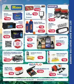 Bargain Boat Bits catalogue Page 7: Intelli-Start Emergency Lithium Jump-Starter and Power Bank €159,00