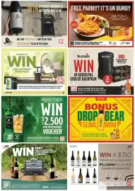 Star Liquor catalogue Page 5: Str EAT BELTING A FAMILY WEBER-Q IN WITH FAT BASTARD FREE PARMY? IT'S ON BUNDY WHEN YOU BUY 2X