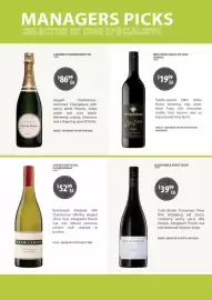 Sense of Taste catalogue Page 2: Laurent Perrier Brut NV €86,99, Brockenchack Zip Line Shiraz €19,99