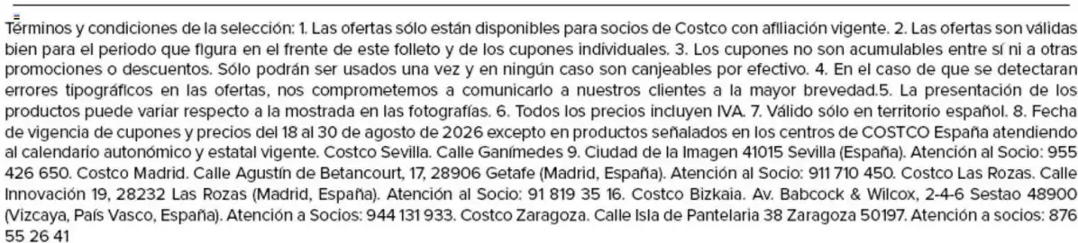 Catálogo Costco Página 8
