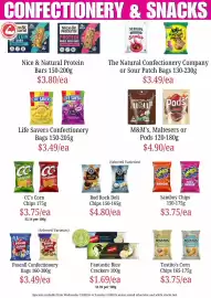 Farmer Jack's catalogue week 34 Page 10: Fantastic Rice Crackers €1,69, Tostito's Corn Chips €3,75