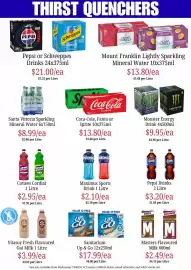 Farmer Jack's catalogue week 34 Page 17: Monster Energy Drink €9,95, Coca-Cola, Fanta or Sprite €13,80