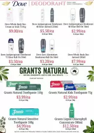 Farmer Jack's catalogue week 34 Page 21: Dove Whole Body Deo Aerosol €7,99, Dove Antiperspirant Deodorant €2,99