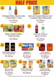 Farmer Jack's catalogue week 34 Page 6: Herbert Adams Gourmet Pies €5,50, Sanitarium Weet-Bix €2,50