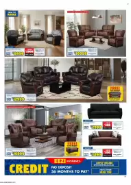 Russells catalogue Page 13: NORTON 3 PIECE LOUNGE SUITE €8.999,00, CONGO 4 PIECE LOUNGE SUITE €16.999,00