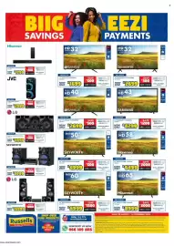 Russells catalogue Page 16: 32" LED HDR TV SLED32HDR €1.699,00, 50" QLED GOOGLE TV-50Q5600K €4.999,00