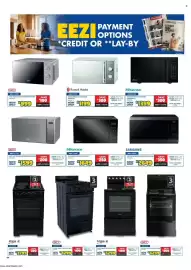 Russells catalogue Page 4: Russell Hobbs 20LT Manual Microwave RHMA20L €1.199,00, Samsung 32LT Microwave Oven €2.649,00