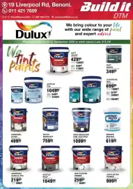Build It catalogue Page 1: Dulux Rockgrip Acrylic Roof €1.049,90, Dulux Rockgrip Plaster Primer €999,90