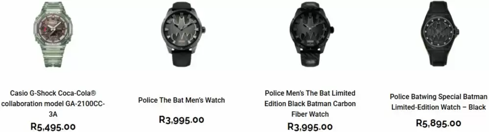Watches Unlimited catalogue Page 1