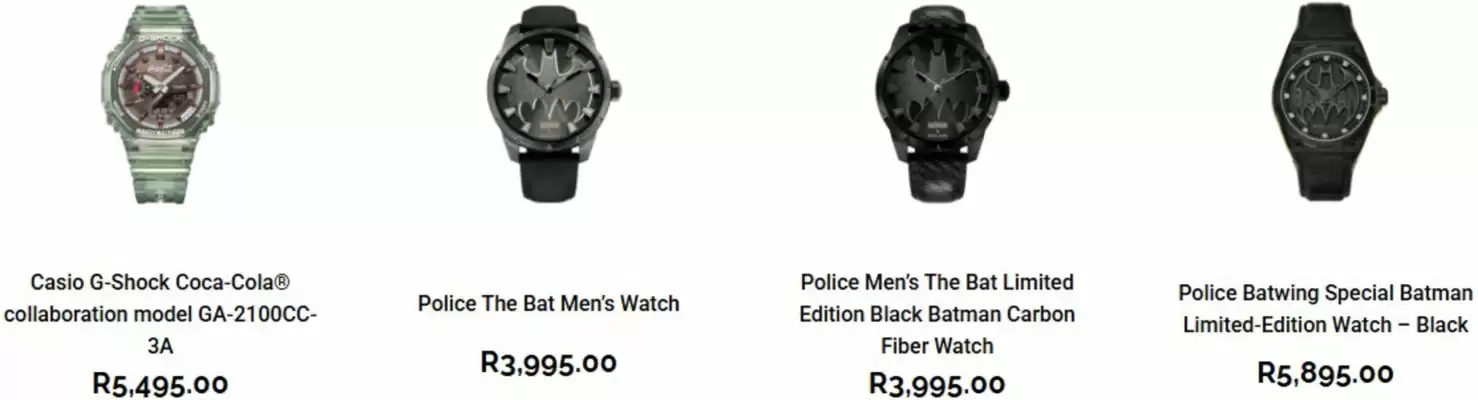 Watches Unlimited (valid until 2-09)