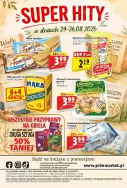 Prim Market gazetka tydzień 34 Strona 16: Wafle Familijne €3,99, Kluseczki ziemniaczane gnocchi Mondello €3,99