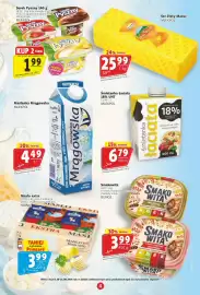 Prim Market gazetka tydzień 34 Strona 4: Maślanka Mrągowska €4,49, Serek Pyszny €1,99