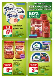 Dino gazetka tydzień 34 Strona 3: Wszystkie sosy na ciepło Pudliszki, Dawtona, Danie gotowe Pudliszki €6,45