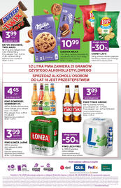 Stokrotka Express gazetka tydzień 34 Strona 6: Ciastka Milka €10,99, Piwo Tyskie €3,89
