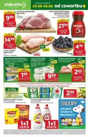 Stokrotka Market gazetka tydzień 34 Strona 1: Szynka ze spiżarni Gustavus €2,69, Jaja z wolnego wybiegu O!jajo €9,99